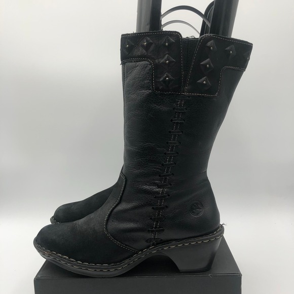 Lobo Solo Mid Calf Boots Women's Size 8 M‎ Made in Mexico - Picture 7 of 16